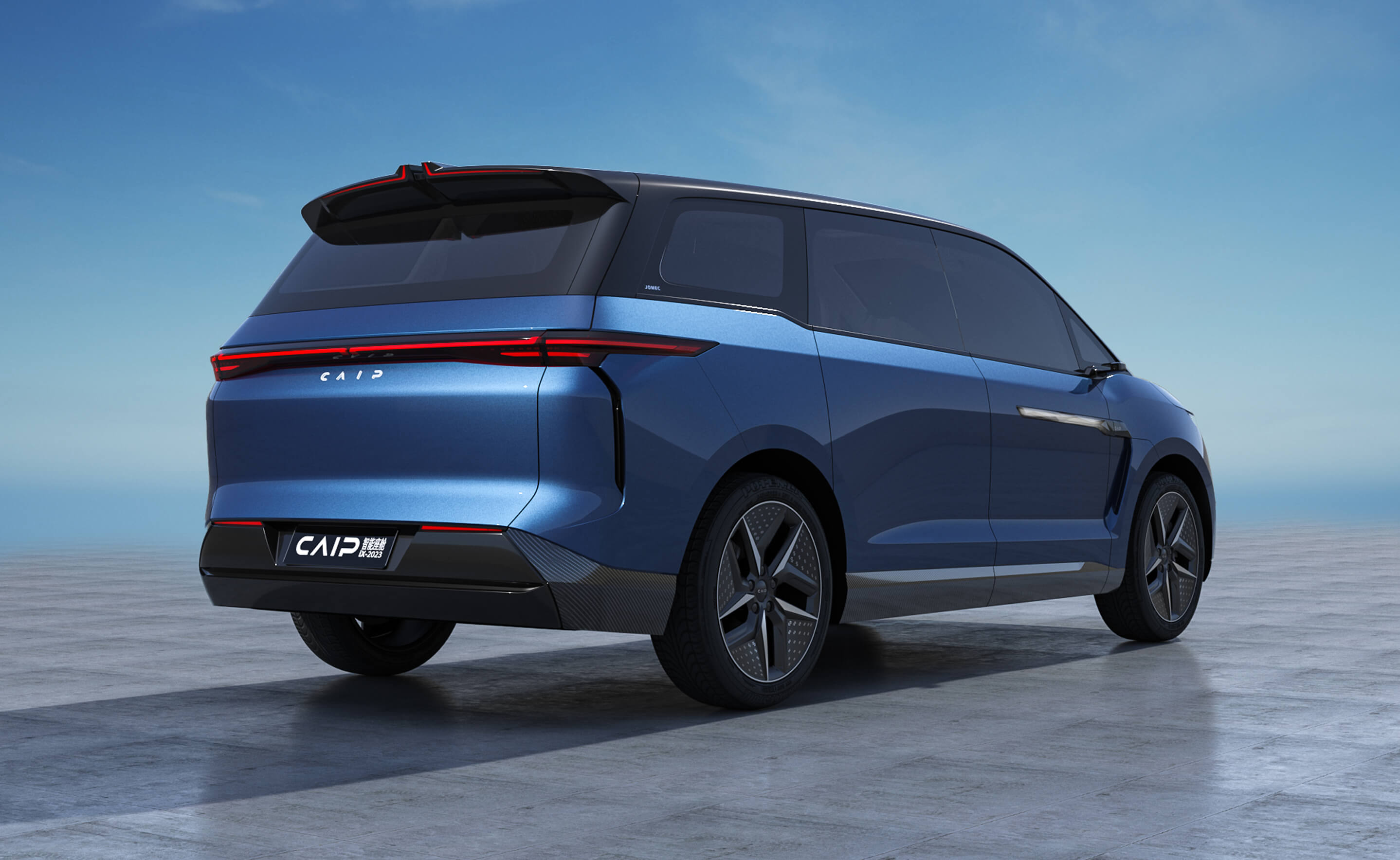 常熟汽饰智能座舱 IX-2024 外观后侧视图